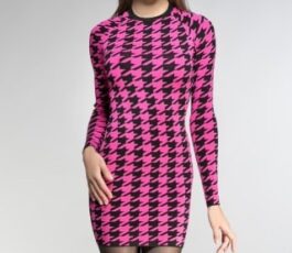 Вирізка жіночої сукні – PGR004