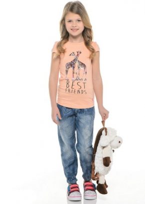 Выкройка детской футболки - DDF001