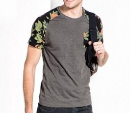 Выкройка мужской футболки — FMR001